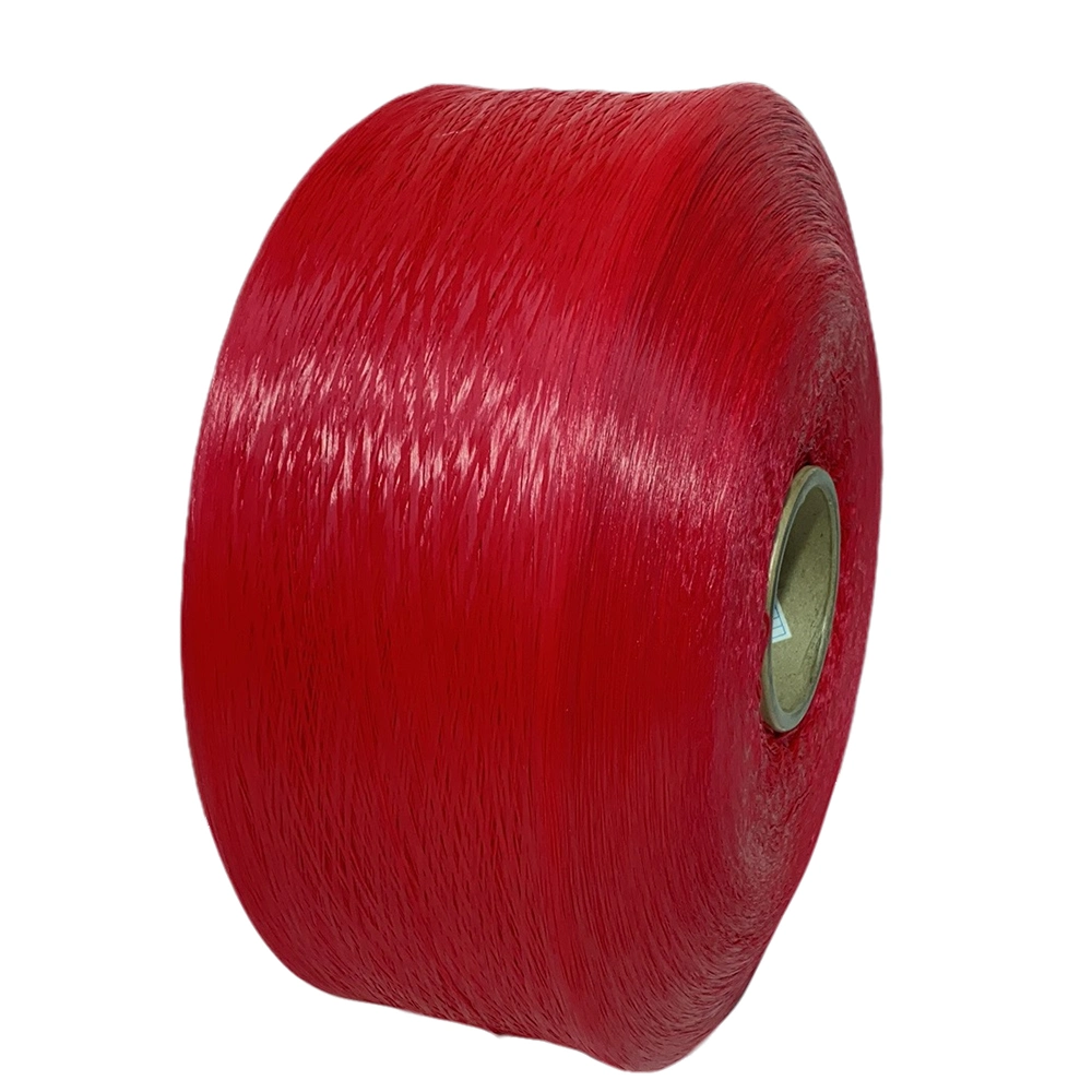 hot sale high quality intermingled polypropylene multifilament pp yarn color yarn for straps